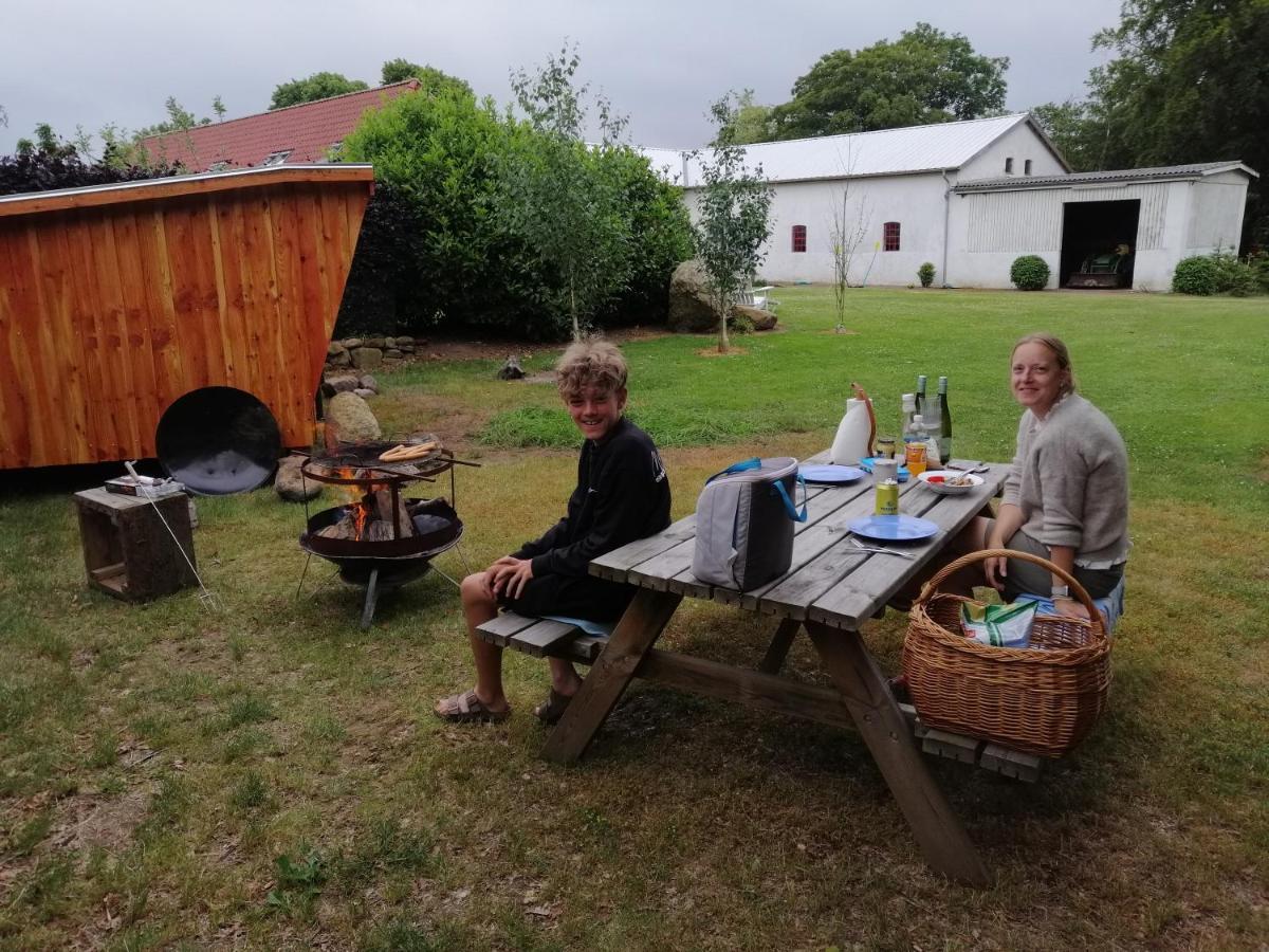 Shelter Slotsgaarden Hotell Jels Exteriör bild